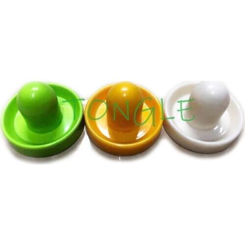 NEW 1pcs 3-3/4" Air Hockey Table Pusher Mallets Felt GoalieS Puck HIGH QUALITY