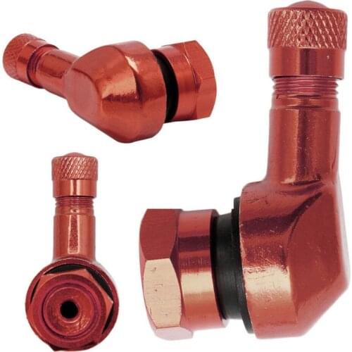 New 90° Motorcycle Valve Stems Tire 10mm 11.3mm Rim Wheel Aluminum