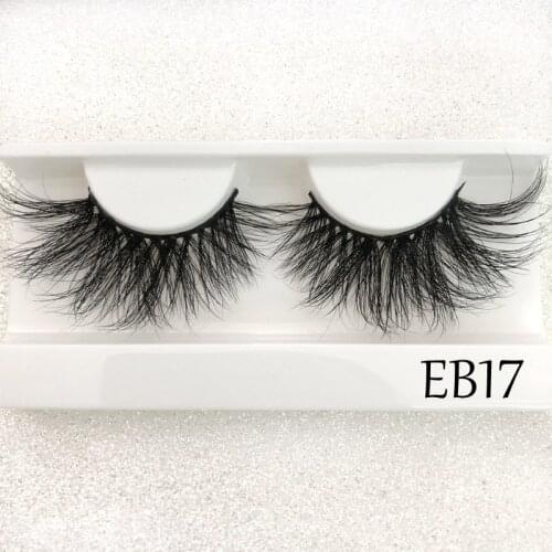 Buzzme New Style 3D Mink Lashes 100% Cruelty free False Lashes 25mm length Handmade Reusable Natural Eyelashes