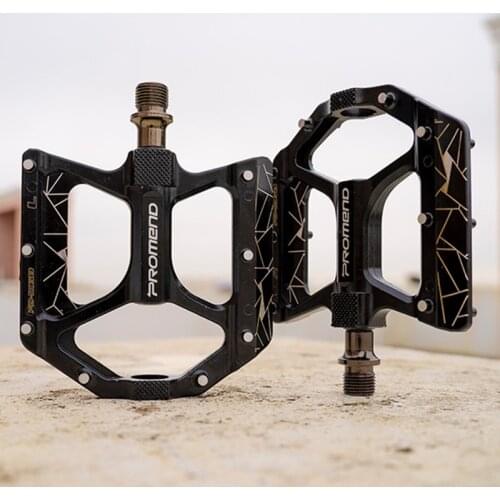 Promend MTB Bike pedal 3 Bearings Ultralight Flat Pedal for XC AM BMX Mountain Bike Anti-slip Big Foot Bicycle Pedals 105x103mm