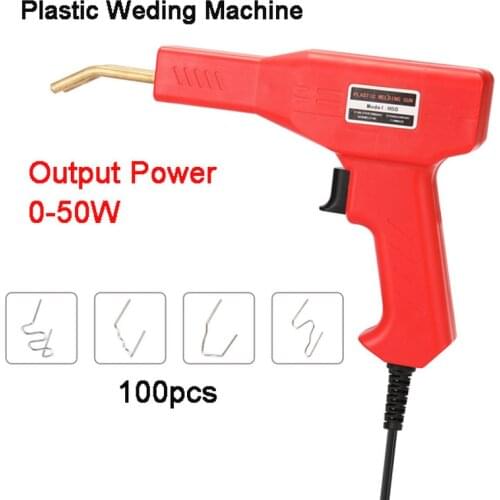 Plastics Welder Machine Handy Garage Tools Staple PVC Repairing Machine Car Bumper Repairing Stapler Welding Tool Hot Stapler