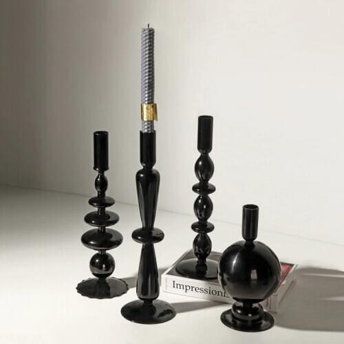 Candle Holders For Home Decor Glass Wedding Decoration Candle Holder Candle Stick Holder Candelabros