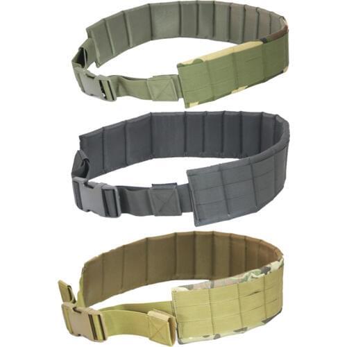 TAK YIYING MOLLE Padded Patrol Belt Men sports Military Army canvas belt Camouflage