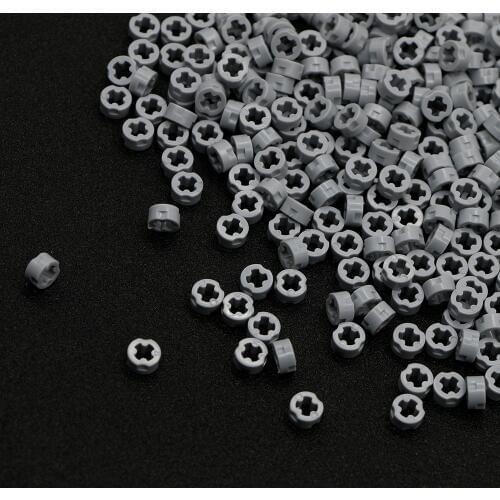 Technic Parts Accessories Building Blocks Cross Hole Axle Connector Bush 1/2 Smooth Stopper Spacer Toy Technic Bulk Bricks parts