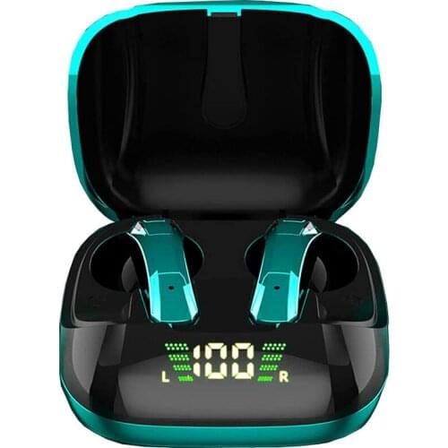 TWS Bluetooth 5.0 Earphones 300mAh Charging Box Wireless Headphone Stereo Sports Waterproof Earbuds Headsets With Microphone
