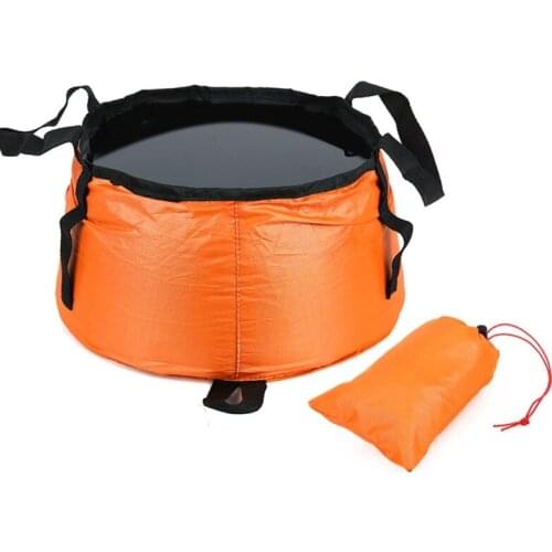 Outdoor Folding Water Basin Portable Collapsible Bucket Water Container for Travelling Camping Hiking