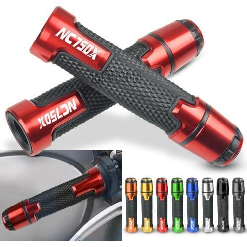 For Honda NC750X 2014-2015 NC750 NC 750 X 750X Motorcycle Universal 7/8"22mm Handlebar Grips Ends Handle Caps Hand Bar Plugs