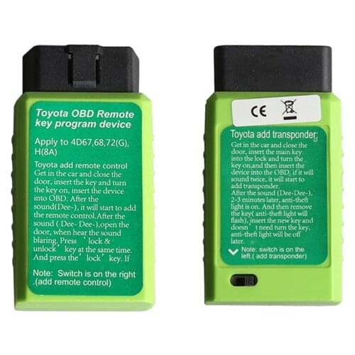 High Quality Toyota G Toyota H Chip Vehicle OBD Remote Key Programmer key matching instrument auto diagnostic tool free shipping