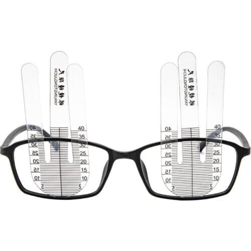 1 Pair Optical PH Ruler Pupil Height Meter Optometry PH Test Eye Ophthalmic Tool