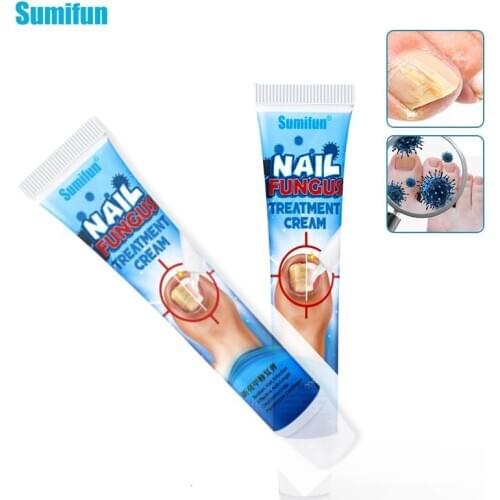 Sumifun 1Pcs Fungal Nail Treatment Antibacterial Repair Ointment Whitening Toe Anti Infection Nail Repair Cream Nail Care