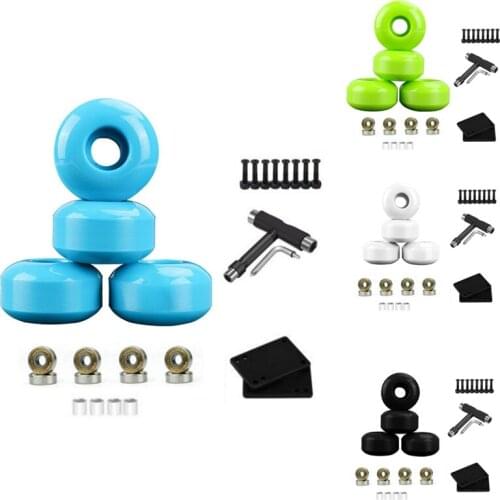 100A Skateboard Longboard Wheels 52X32mm Wheel With Bearing For Longboard Skateboard Wearproof