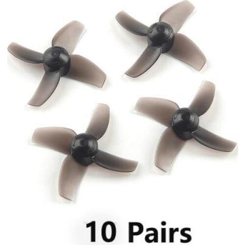 12Pairs Happymodel 40mm 4-Blade Propeller PC Props 1.0mm Hole CW CCW for Mobula7 Mobula 7 FPV Racing Drone Quadcopter