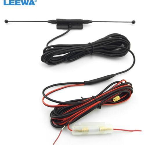 LEEWA SMA Connector Active antenna with built-in amplifier for digital TV #CA4151
