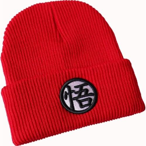 Anime Son Goku Hat Cosplay Master Roshi knitted Cap Cartoon Cute Vegeta Kids Adult Unisex