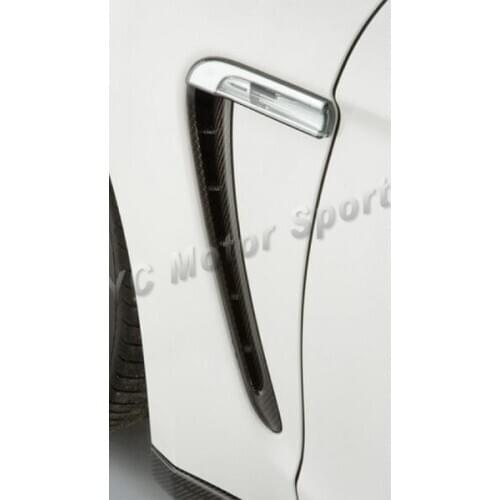 Car Accessories Dry Carbon Fiber DM Style Side Wing Vent 2pcs For 2010-2013 Panamera 970 Side Wing Vents Car-stying