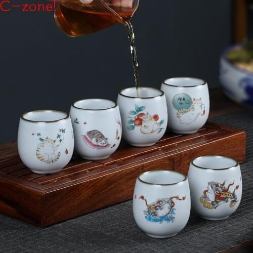 Private master cup for Ru kiln opening