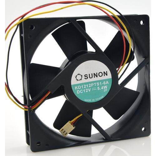 FOR SUNON establishes KD 1212 PTS 1-6A1V5.4W4.8W12025 3-wire chassis cooling fan