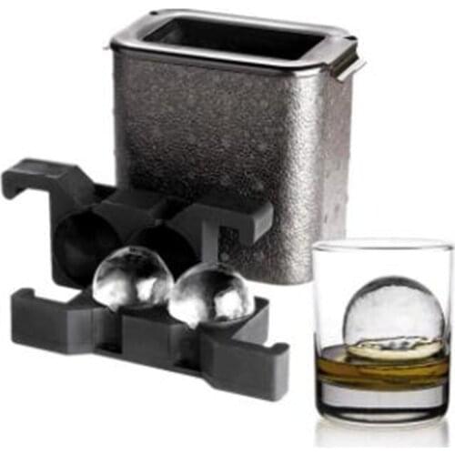 Ice Ball Maker Clear Whiskey Mould Quick Freezing Ice Ball Kitchen Tool