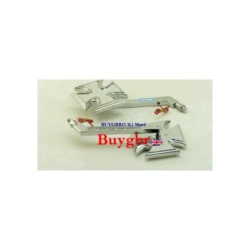 Cross for all Yamaha cruiser royal stratoliner,roadliner,road V star Warrior V -Max Virago more Rear View Side Mirrors Buygbr