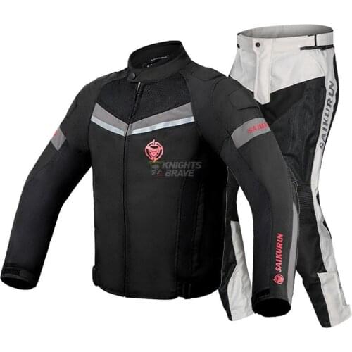 Motorcycle Jackets Men Moto Motocross Enduro Racing Jacket Breathable Mesh Motorbike Clothing Protection Jaqueta Motoqueiro