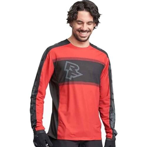 Mens long Sleeve Cycling Jersey Quick-drying Highway Motorcycle Top Downhill jersey Man cycling maillot mtb jersey