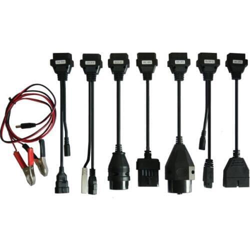 Adapter Cables for delphis OBD2 OBDII Car Diagnostic Interface Tool Full set 8 Car Cables For AUTOCOMS WOW vd ds150e cdp tcs cdp