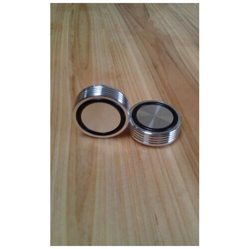 ZEROZONE NEW 4pcs aluminum machine feet --silver Diameter: 44mm, high: 17mm