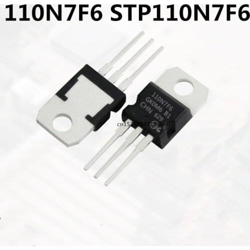 Original 5pcs/ 110N7F6 STP110N7F6 TO-220 68V 110A