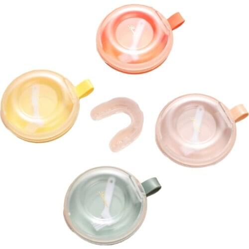 Orthodontic Dental Retainer Box Portable Partial Denture Storage Container False Teeth Holder Invisible Braces Case