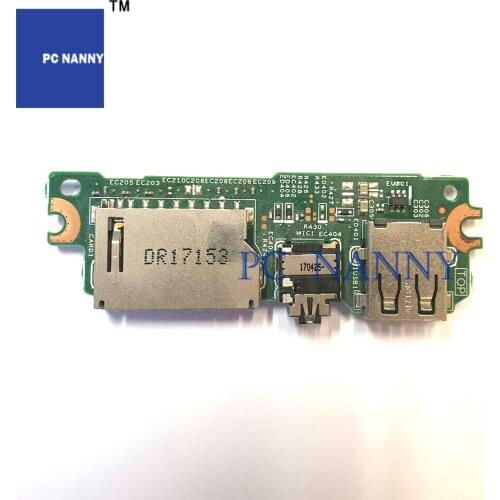 PCNANNY FOR Dell Inspiron 15 3565 USB SD Audio IO Board Card 0RJRCN WebCam 0F08KG test good