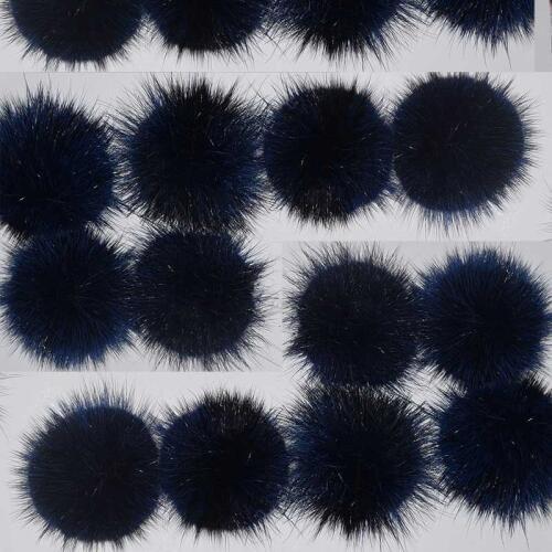 Natural Mink Fur Ball 10pcs 4.5cm one lot DIY Fur Material home textile material Genuine Mink Fur Pompoms Real Fur Bobbles