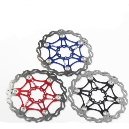 Q811 Free shipping mountain bike floating disc six nail disc brake pads brake disc 180MM bicycle brake