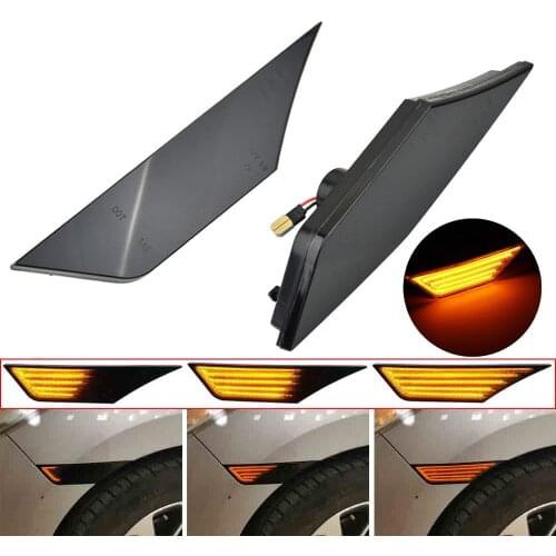 Dynamic Blinker LED Turn Signal Side Marker Light For Honda Civic 10th Gen Sedan Coupe Hatchback Repeater Lamp Flowing Indicator