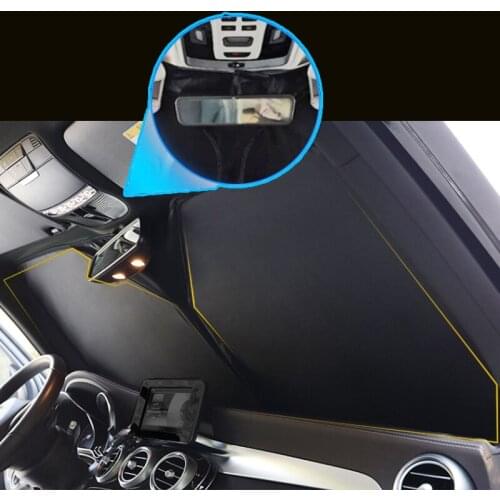 Car Window Reflective Sunshade Cover Windshield Anti-UV For Volkswagen VW Golf 5 2004~2008 Golf 6 2009~2012 Golf 7 2013~2019