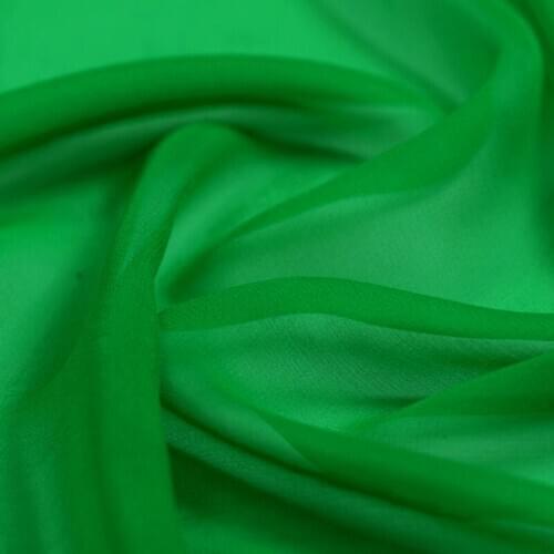 100% pure silk georgette 8mm 114cm 45"width emerald green color mulberry silk fabric for dress, shirt NO.21