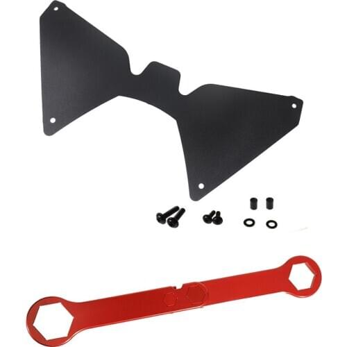 Fork Shield Updraft Deflector And Red Wheel Change Tool Kits For Honda Africa Twin 1000L Reduce Helmet Vibratation