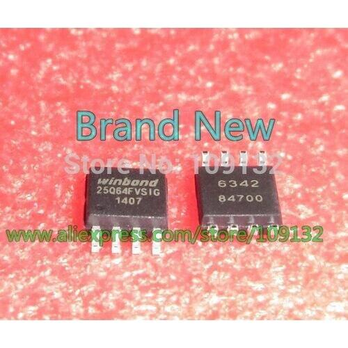 W25Q64FVSSIG 25Q64FVSIG 25Q64 W25Q64FV W25Q64FVSIG SPI FALSH SOIC-8PIN (208MIL) 64M-bit/8M-byte W25Q64