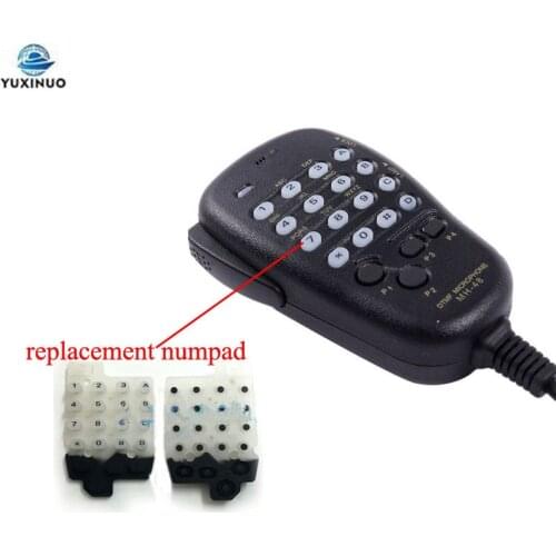 Replace NumPad Keypad Key pad Refurbishment Kits For YAESU MH-48 MH-48A6J DTMF Speaker Microphone FT-7800 7900 8800 8900 Radio