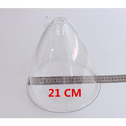AOKO 2PCS 21cm Big Size Vacuum Breast Buttock Lifting Cups Breast​ Enlargement Pump Cupping Accessories for Butt Lifting Device