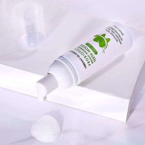 60ml Pure Natural Remove Stain Yellow Teeth White Tooth Cleaning Oral Mouth Spray Cleansing Mousse Teeth Whitening