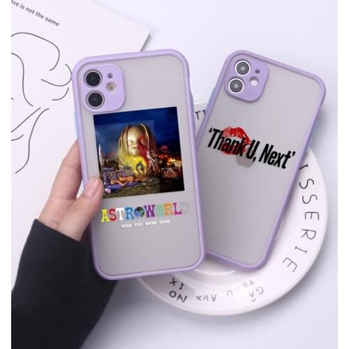 Travis Scott Astroworld Thank You Next Camera Protection Phone Cases For iPhone 11Pro Max XR XS Max X 8 7Plus Shockproof Cover
