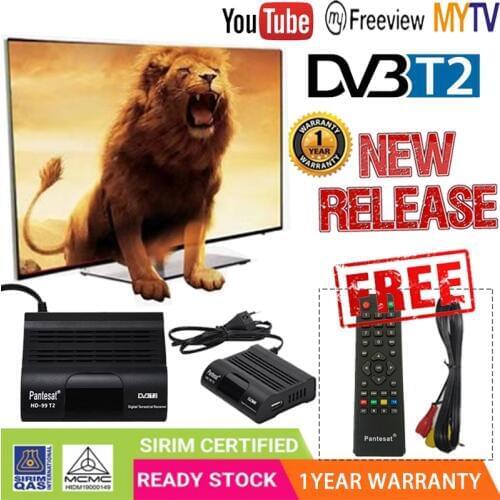 DVB HD-99 T2 Tuner Dvb T2 Vga TV Dvb-t2 For Monitor Adapter USB2.0 Tuner Receiver Satellite Decoder Dvbt2 Russian Manual