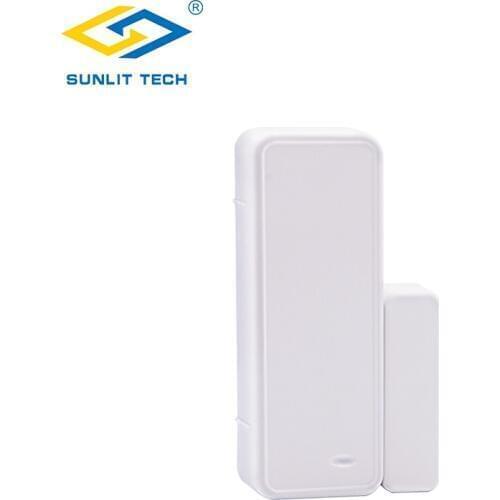 433MHz Two-way Magnetic Sensor Wireless Door Window Alarm System For Home Security Wifi Door Open Switch Detector for G90B Plus