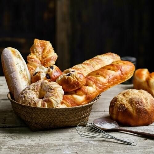 Artificial Bread Soft Sweet Food Replica Bakery Display PU Toys Filming Props Cabinet Decoration Furnishings Fake Bread