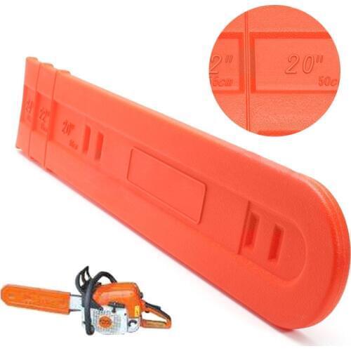 20'' 22'' 24'' Inch Orange Chainsaw Bar Cover Scabbard Universal Guide Plate For Garden Tools Mayitr