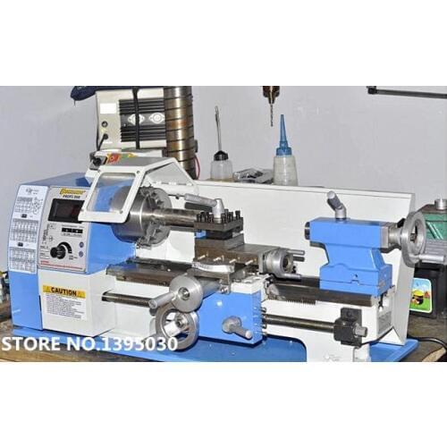 1pc 600w mini lathe Varible speed reaout lathe Micro lathe, metalworking machine