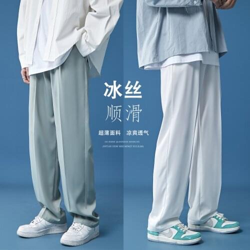 NEW ARRIVAL Summer Ice Cream Mens Casual Loose-Legged Trousers Pants Fall In Love Free Shipping