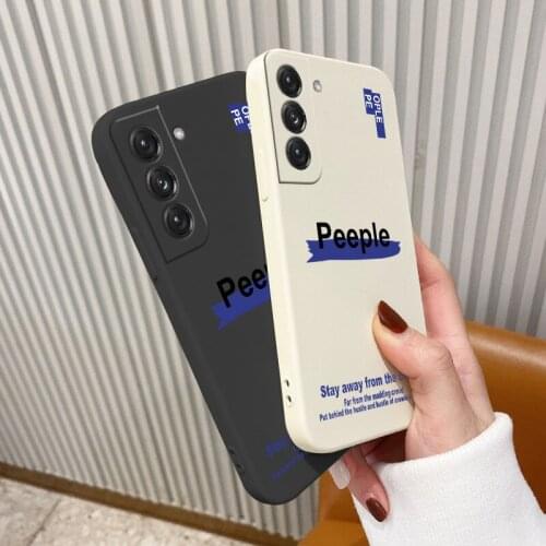 Peoples English Words Soft Case For Samsung Galaxy S21 S20 FE S10 Ultra Plus S10e Note 20 ultra 10 9 Plus Phone Cover Case