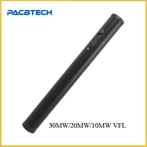 New VFL Laser 30MW/20MW/10MW Visual Fault Locator Fiber Optic Cable Tester 10-30Km Range VFL PAC-30