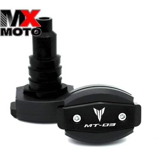 Suitable for Yamaha motorcycles MT03 CNC aluminum alloy on-board protective glue Safe protection products MT03 2006 2008 2020